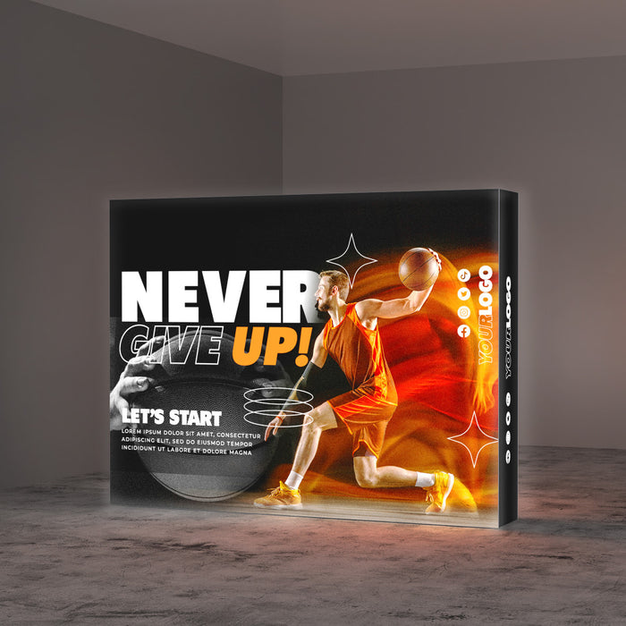 10ft SEG Backlit Popup Display – Illuminated Trade Show Wall