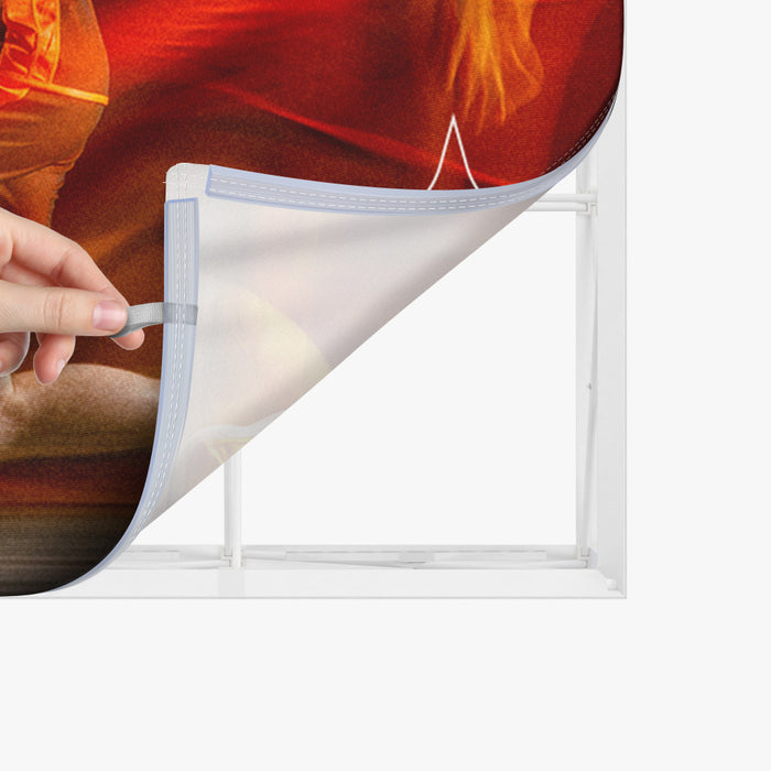 10ft SEG Backlit Popup Display – Illuminated Trade Show Wall