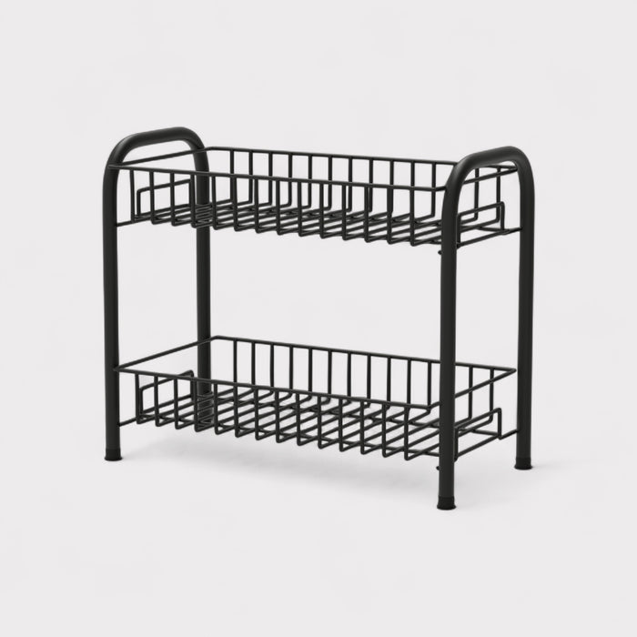 2 Tier Spice Rack Container Organizer (Thickened pillars)