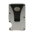 3D Men's Stainless Steel Grey Smart Wallet