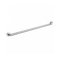 48-Inch Brushed Nickel ADA Grab Bar for Long-Reach Support