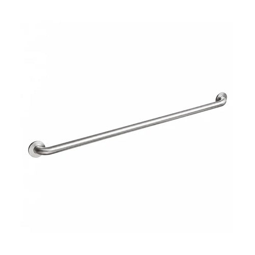 48-Inch Brushed Nickel ADA Grab Bar for Long-Reach Support