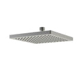 8" Square Brushed Nickel Modern Rain Shower Head