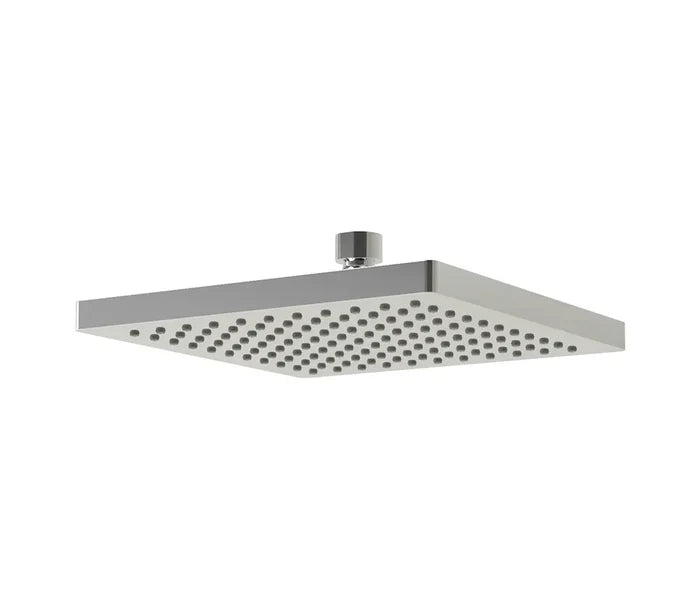 8" Square Chrome Modern Rain Shower Head