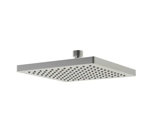 8" Square Chrome Modern Rain Shower Head