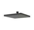 8" Square Matte Black Modern Rain Shower Head