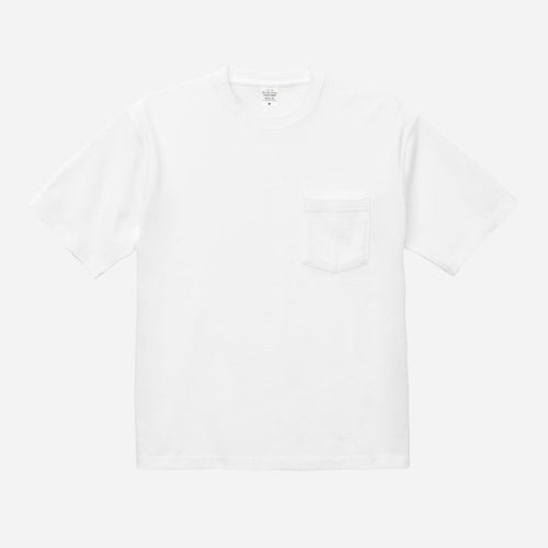9.1 oz RELAXED POCKET T-SHIRT - WHITE