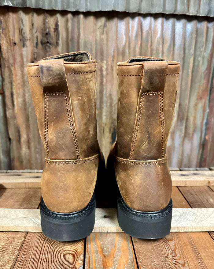 Justin Waterproof Livestock Aged Bark Work Boot
