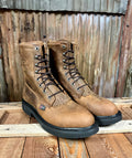 Justin Waterproof Livestock Aged Bark Work Boot