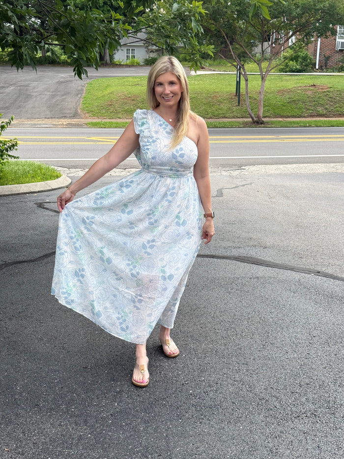 Azure Bloom Maxi