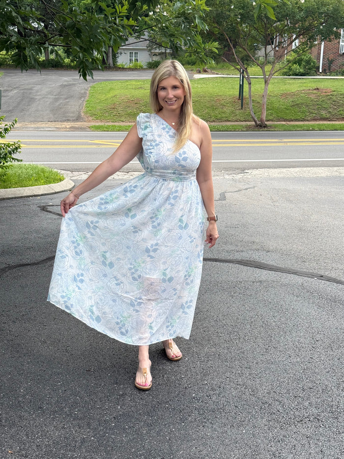 Azure Bloom Maxi