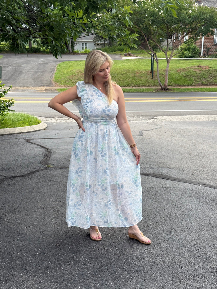 Azure Bloom Maxi