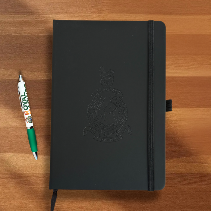 A4 Notebook - Black Hard Back