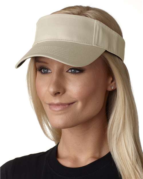 Adams Headwear Ace Vat-Dyed Twill Visor AC101