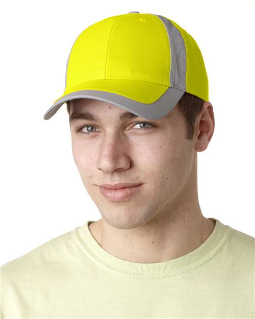 Adams Headwear Reflector High-Visibility Constructed Cap RF102