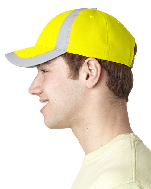 Adams Headwear Reflector High-Visibility Constructed Cap RF102