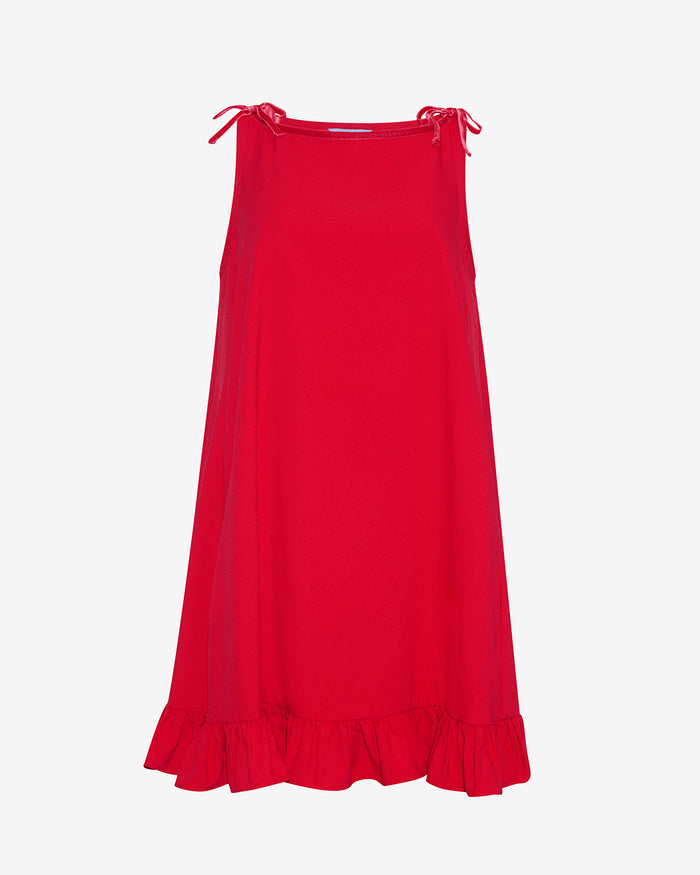 Alora Sleeveless Dress in Berry