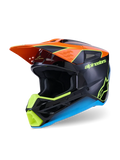 Alpinestars SM-3 Fray MX Helmet - Black/Orange/Fluro Yellow/Gloss