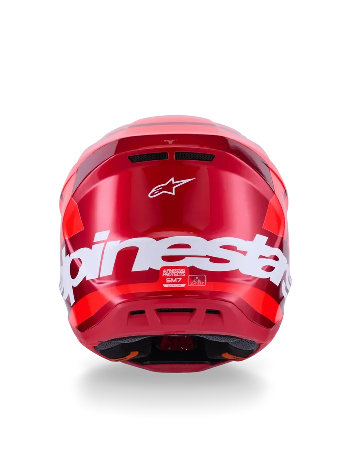 Alpinestars SM-7 Core MX Helmet - Red