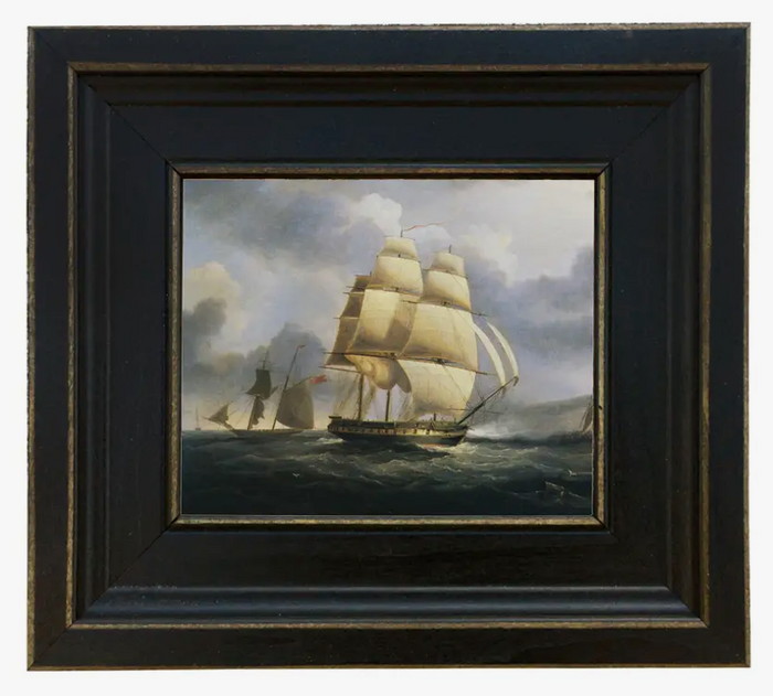 American Frigate in the Channel