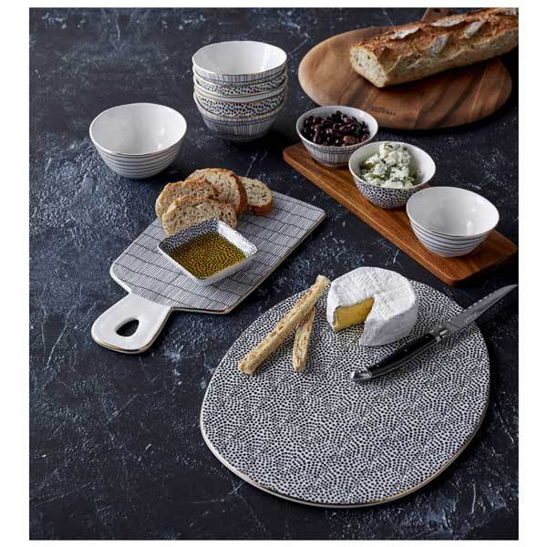 Davis & Waddell Amhara Bowl – Grid (12cm) | Koop.co.nz