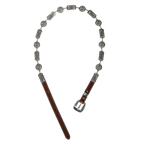 Angel Ranch Floral Rectangle Concho Belt