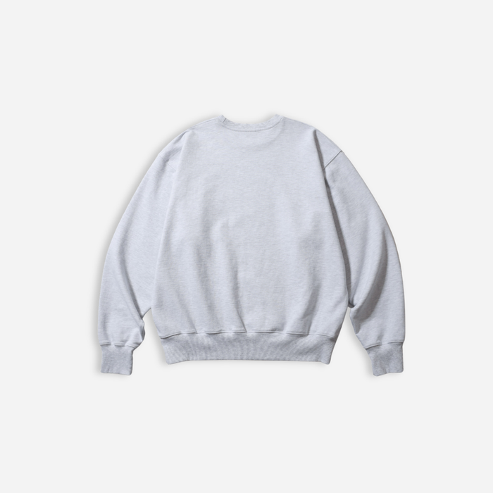 Anglan Steady Sweat Shirt - White Melange