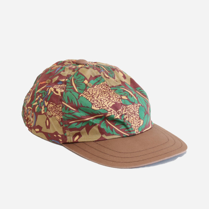 ANIMAL PATTERN BALL CAP - BROWN/BROWN