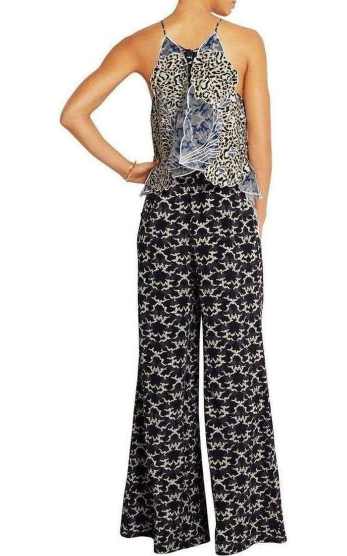 Stella McCartney Applique Silk Jumpsuit - Runway Catalog