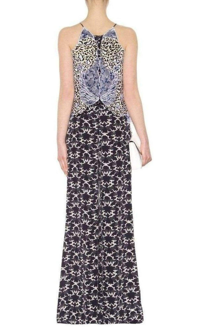 Stella McCartney Applique Silk Jumpsuit - Runway Catalog
