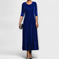 April - Soft Velvet Dress