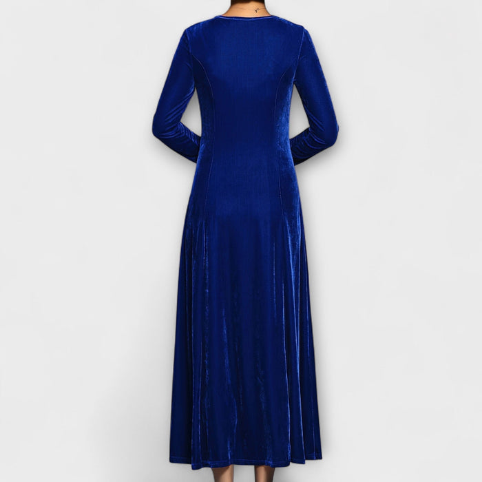 April - Soft Velvet Dress