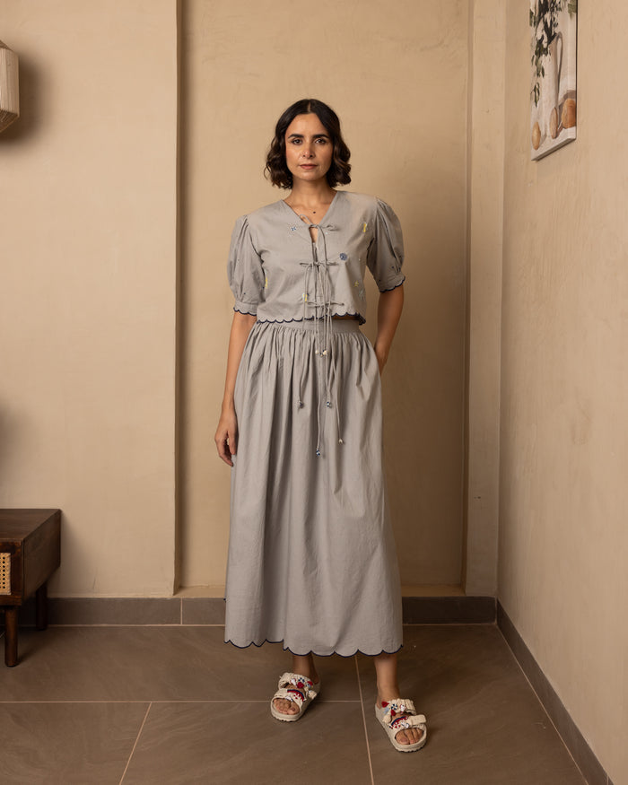 Ari Skirt (Grey)