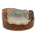 Ariat Men's Floral Embossed Belt