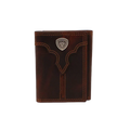 Ariat Shield Logo Tri Fold Wallet