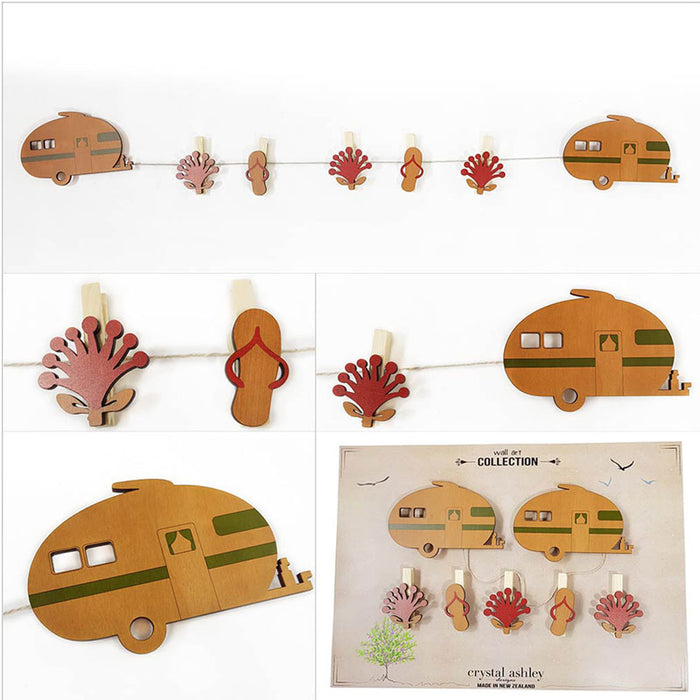 Crystal Ashley Art Pegs - Caravan | Koop.co.nz