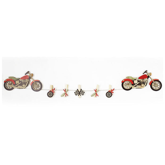 Crystal Ashley Art Pegs - Motorbike | Koop.co.nz
