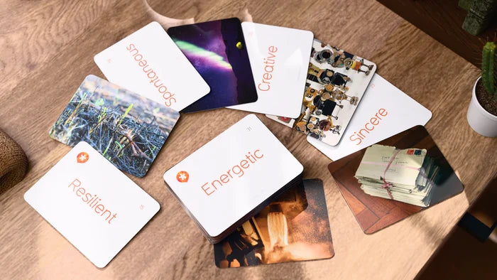 'At My Best' Strengths Cards for Wellbeing Development, Coaching and Consultancy (Premium Edition)