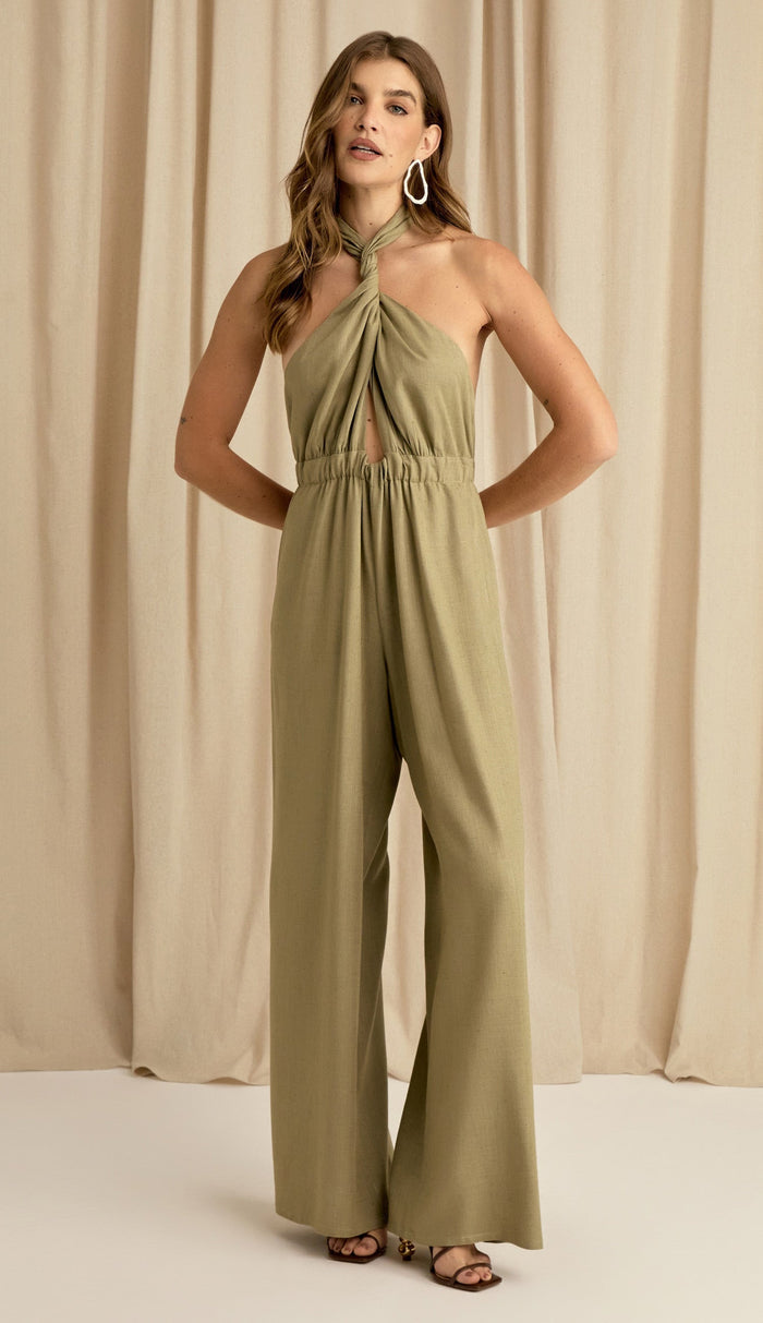 Augusta Luxe Green Jumpsuit