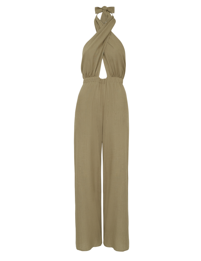 Augusta Luxe Green Jumpsuit