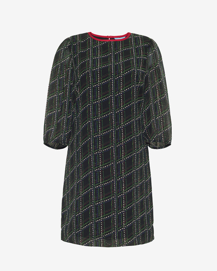 Ava Mini Dress in Dainty Check