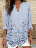 Azura - Casual Lightweight Printed Top