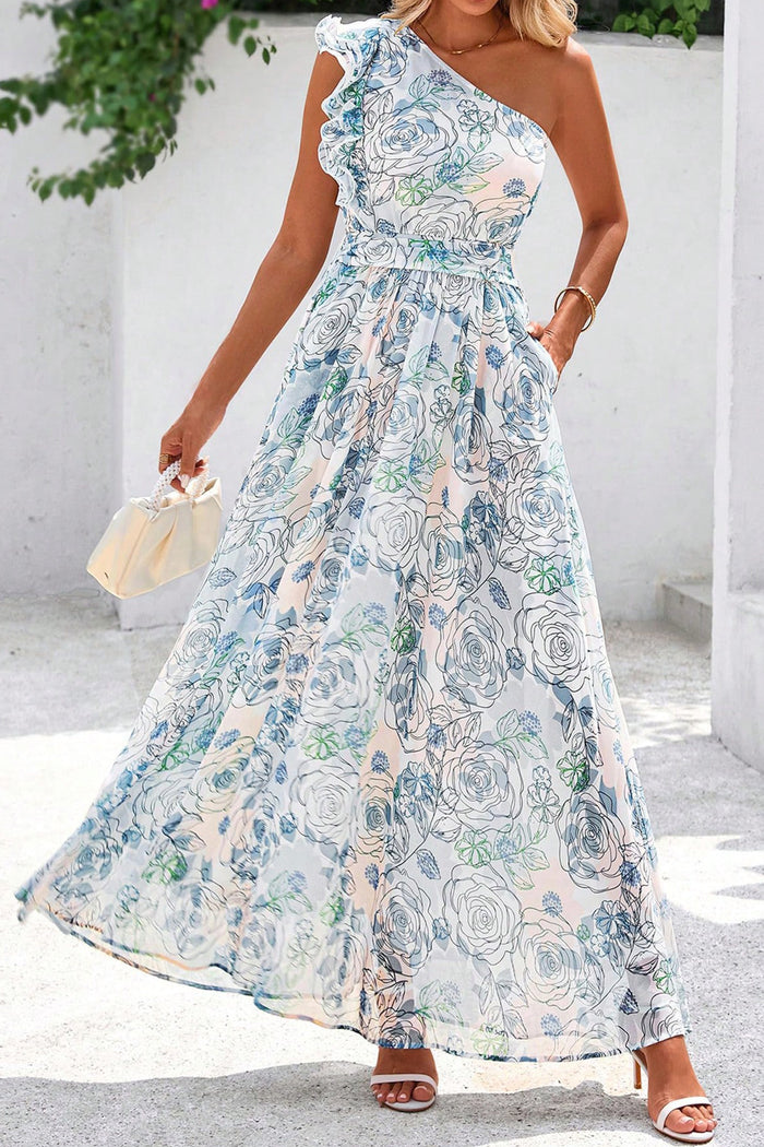 Azure Bloom Maxi