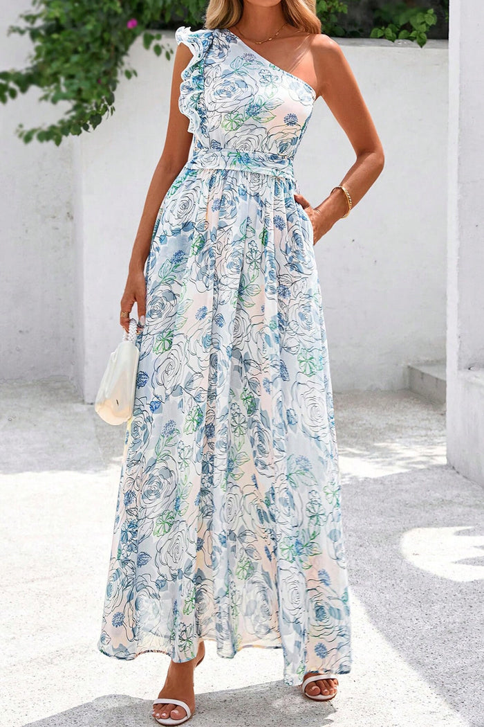 Azure Bloom Maxi