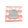 Indus Design Baby Blanket & Hat Gift Set - Pink | Koop.co.nz