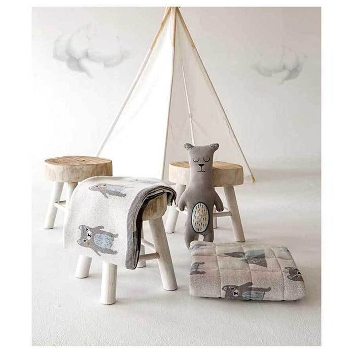Indus Design Baby Quilt Blanket & Play Mat – Barry Bear | Koop.co.nz