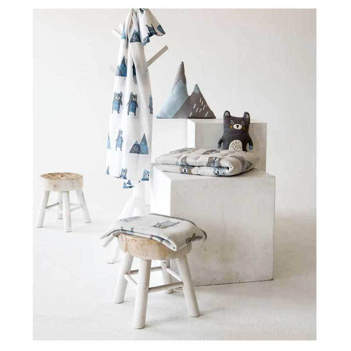 Indus Design Baby Quilt Blanket & Play Mat – Barry Bear | Koop.co.nz
