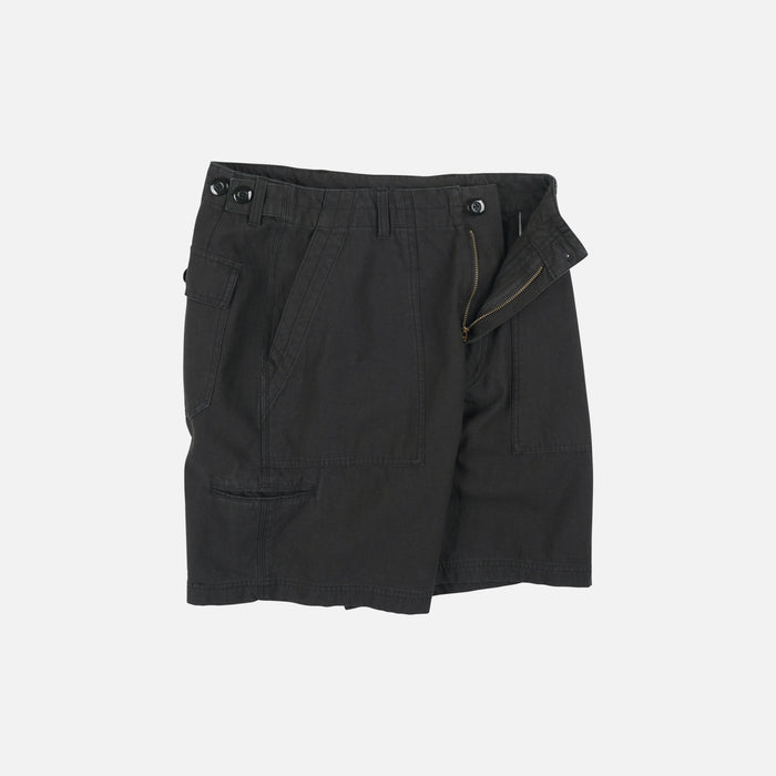 BACKSATIN ESSENTIAL FATIGUE SHORT - BLACK