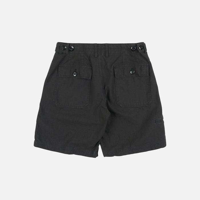 BACKSATIN ESSENTIAL FATIGUE SHORT - BLACK