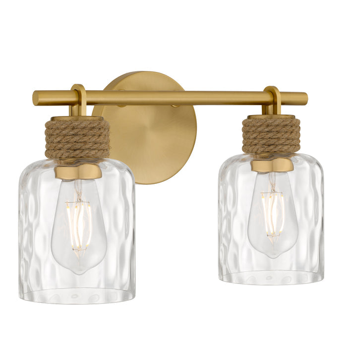 2-Light / Brushed Gold